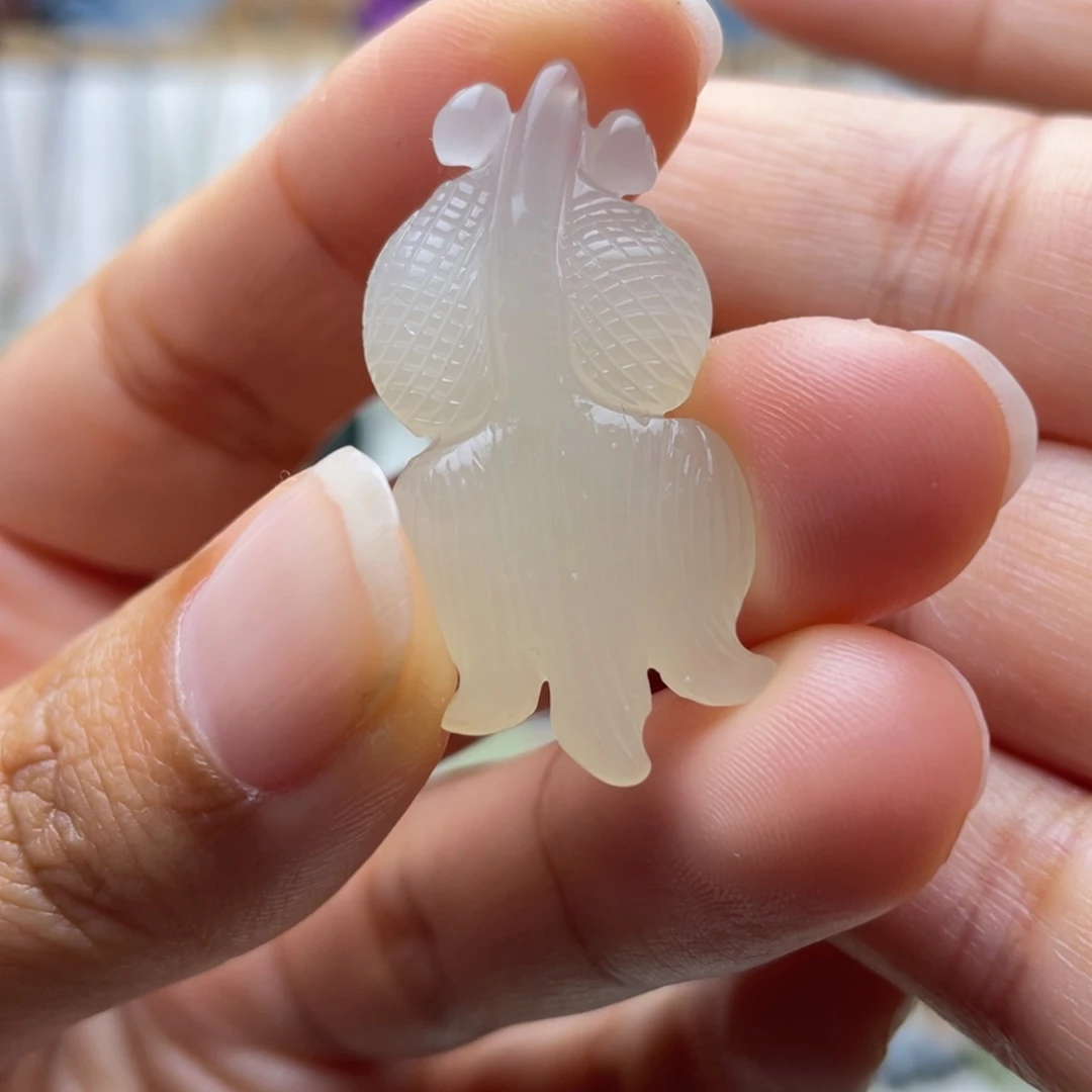 和田玉未镶嵌吊坠(不含链)