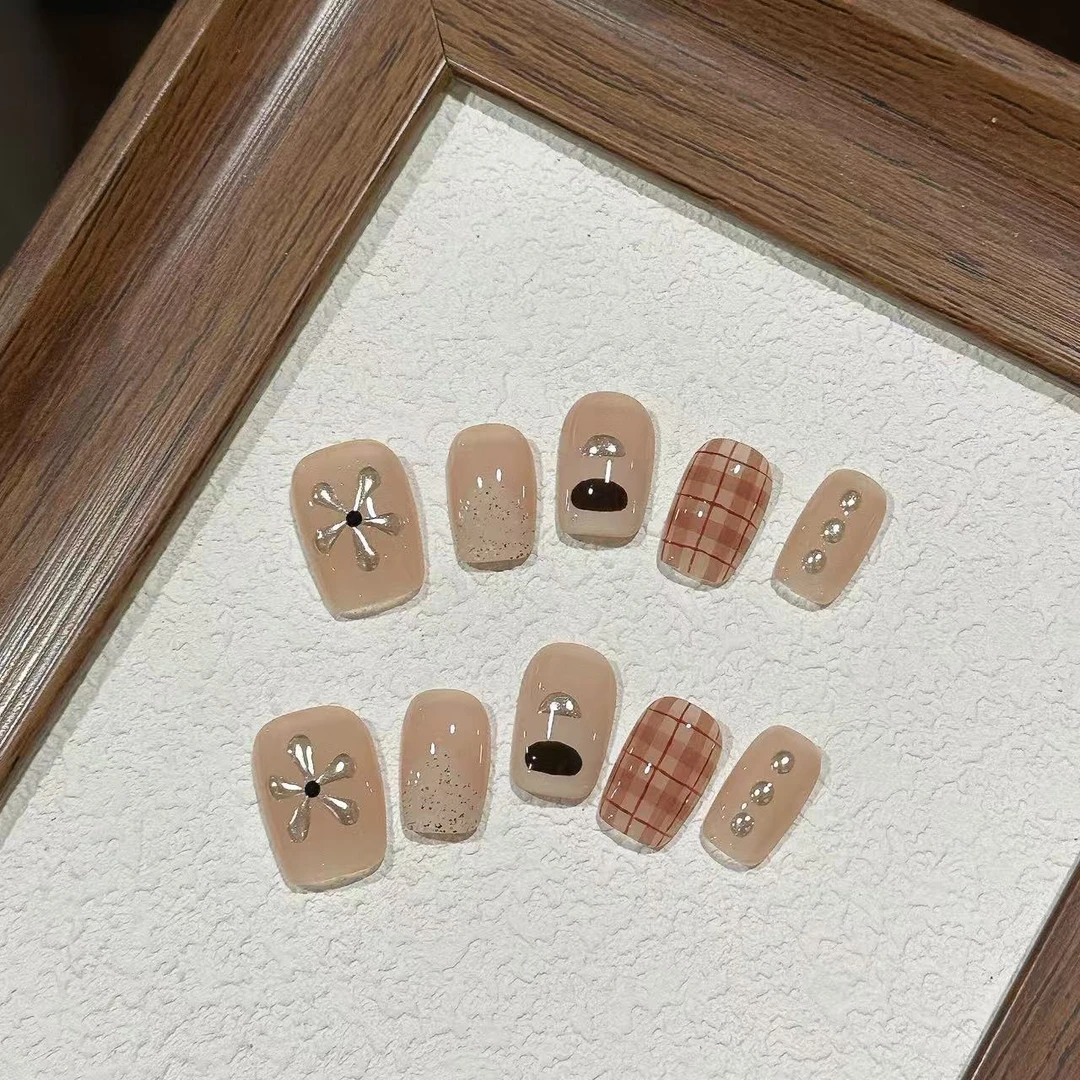 孤品【14】高质感纯手工穿戴式美甲·十片
