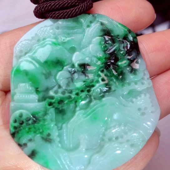 翡翠吊坠(不含链)未镶嵌