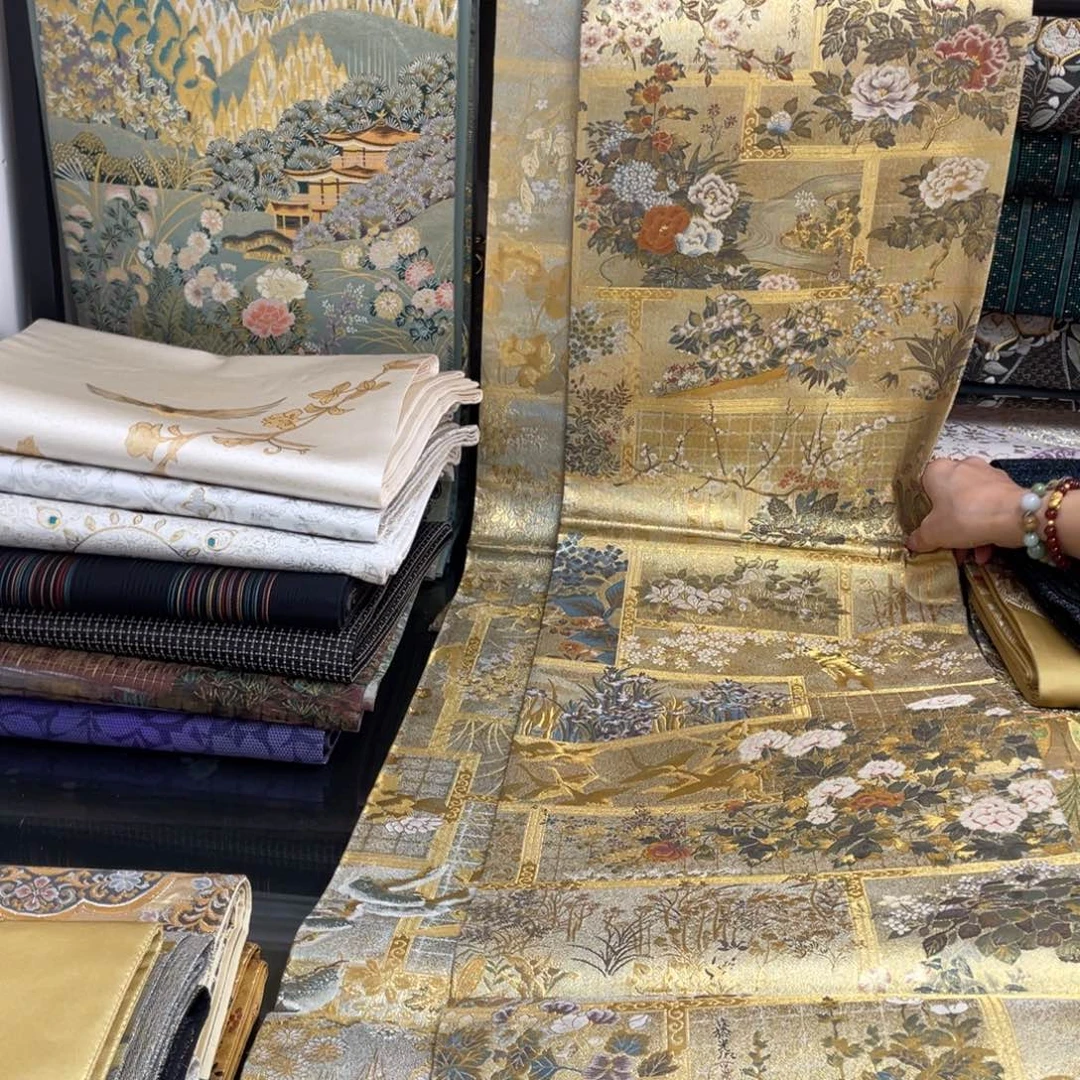 织绣唐锦桑蚕丝正绢面料