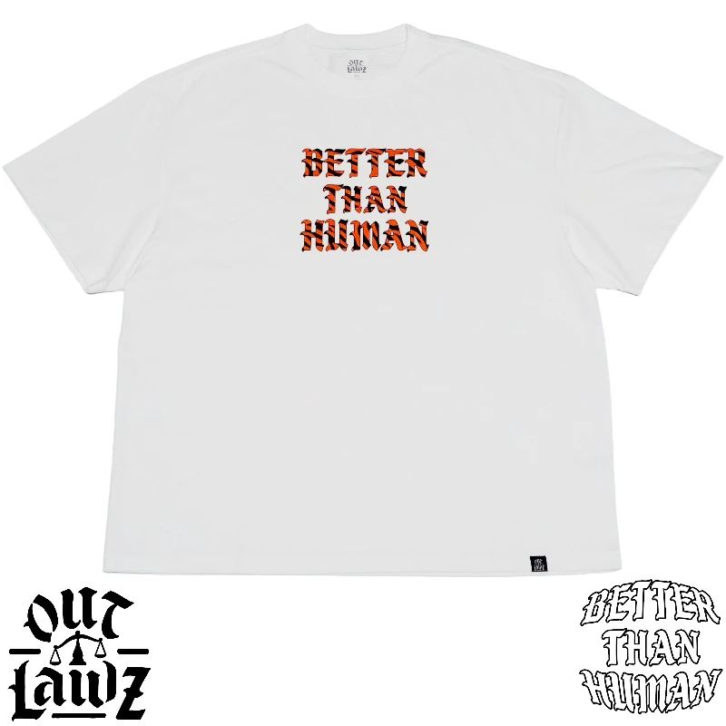 Out LawZ夏季【BETTER THAN HUAMN】虎纹美式素罗娜棉T恤