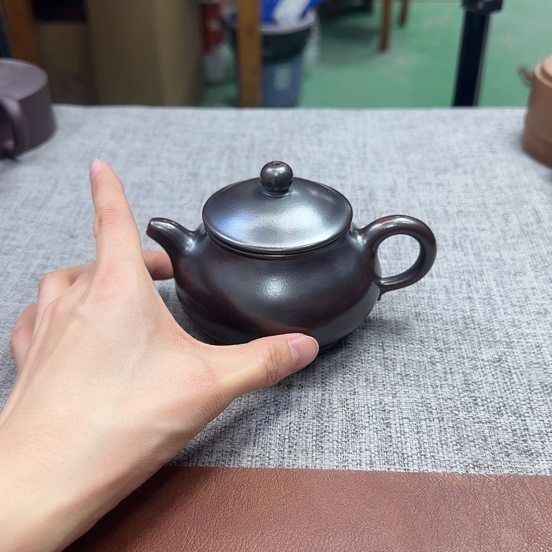 茶壶紫砂民间手艺人全手工制作
