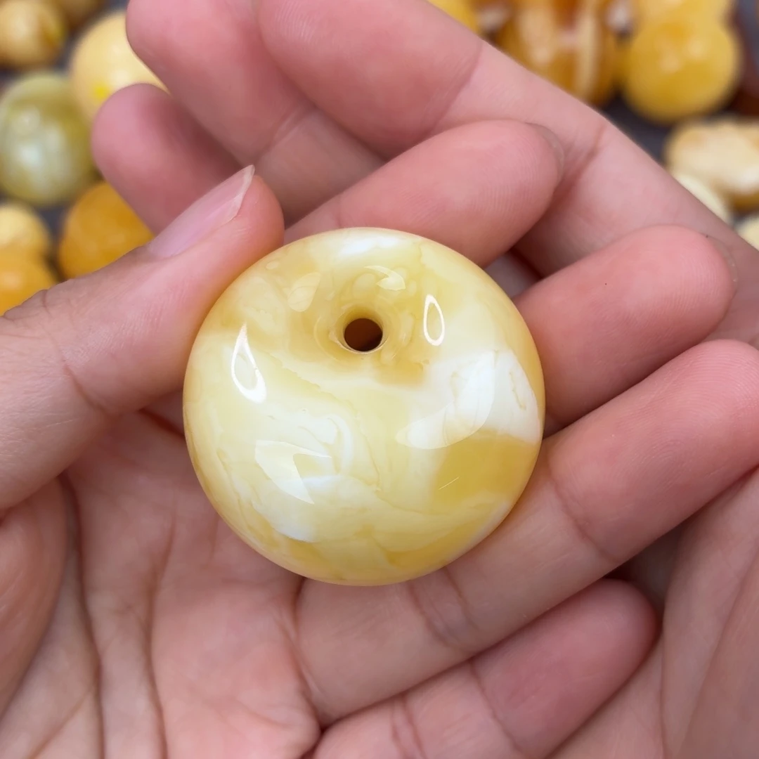 蜜蜡未镶嵌吊坠(不含链)公主扣