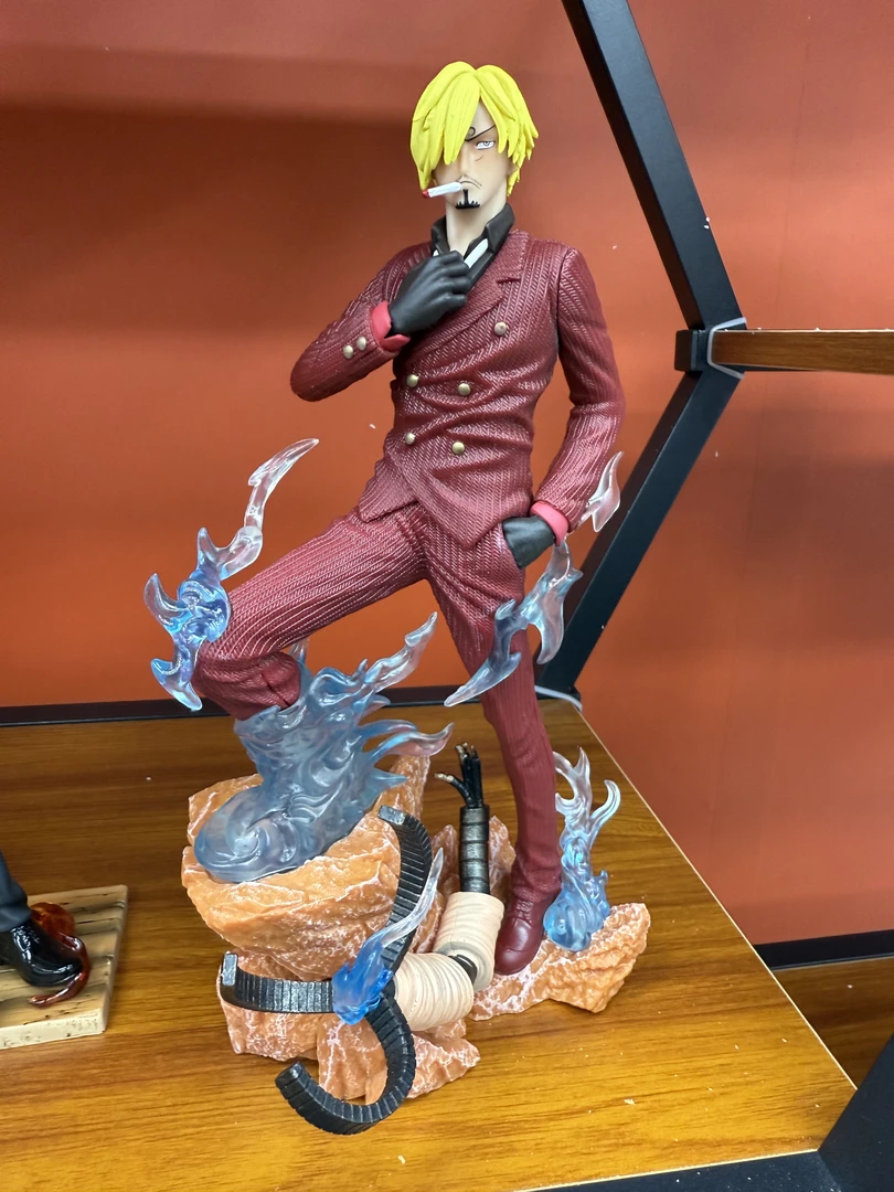 海贼王红色凤翼山治动漫手办模型周边摆件模型礼物AZ