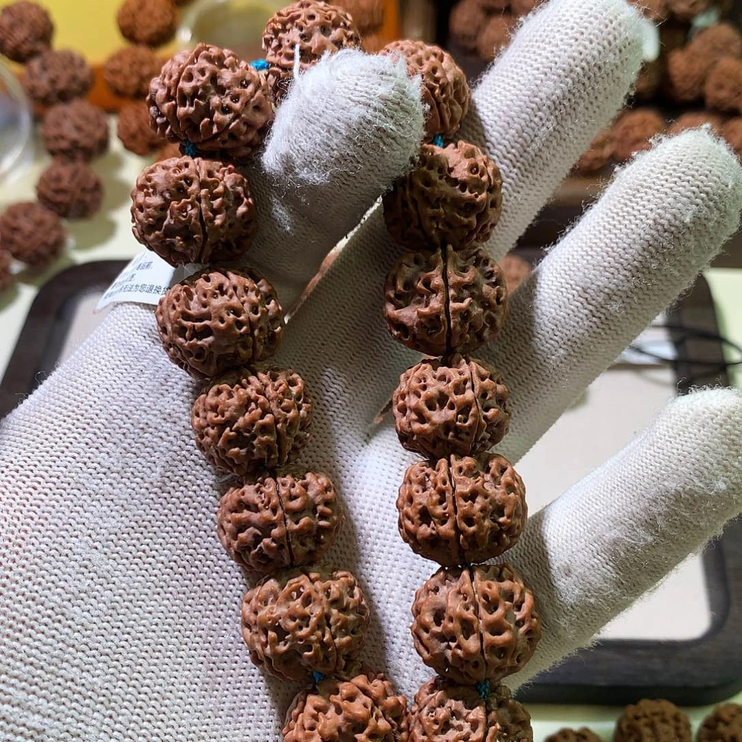 吊坠金刚菩提福利串古龙红皮尺寸19精品头货