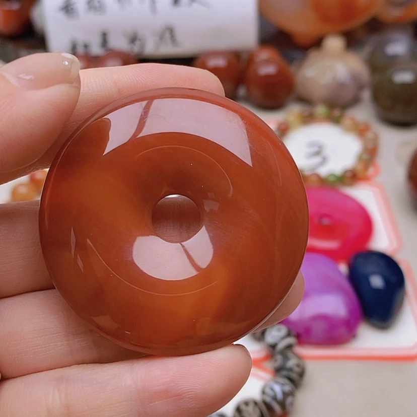 【闪购商品】未镶嵌玛瑙/玉髓珠宝半成品爱*绳