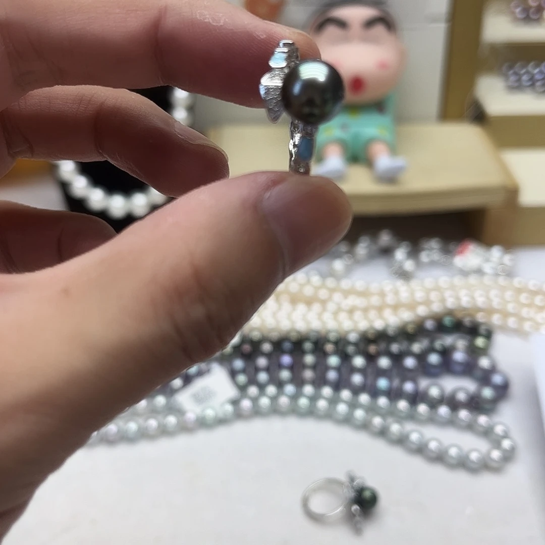 海水珍珠未镶嵌戒指