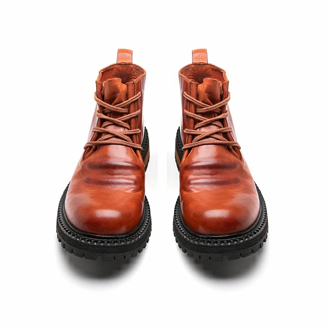 DSM-B1225马丁靴水洗马皮男靴百搭舒适靴子高帮工装靴冬季男鞋
