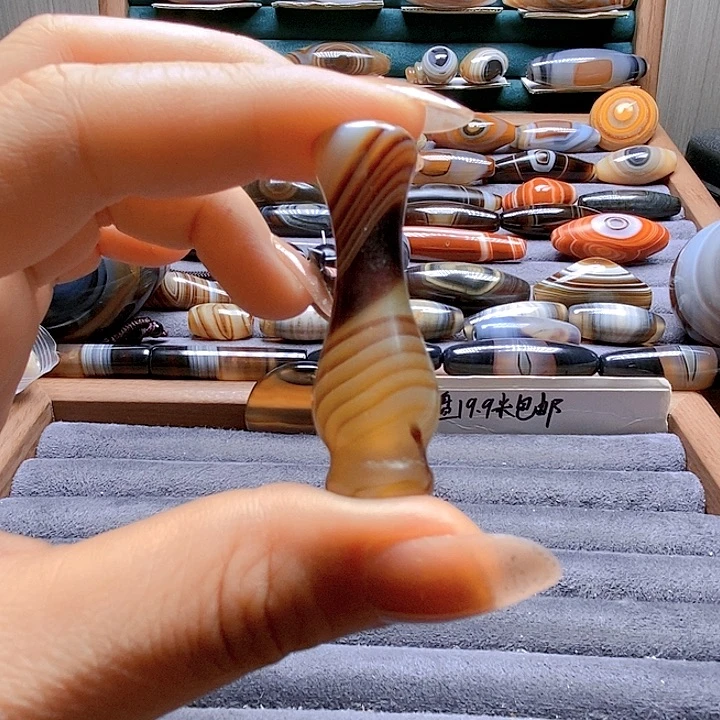 玛瑙/玉髓未镶嵌吊坠(不含链)