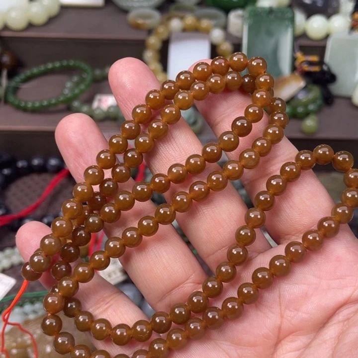 和田玉未镶嵌套链