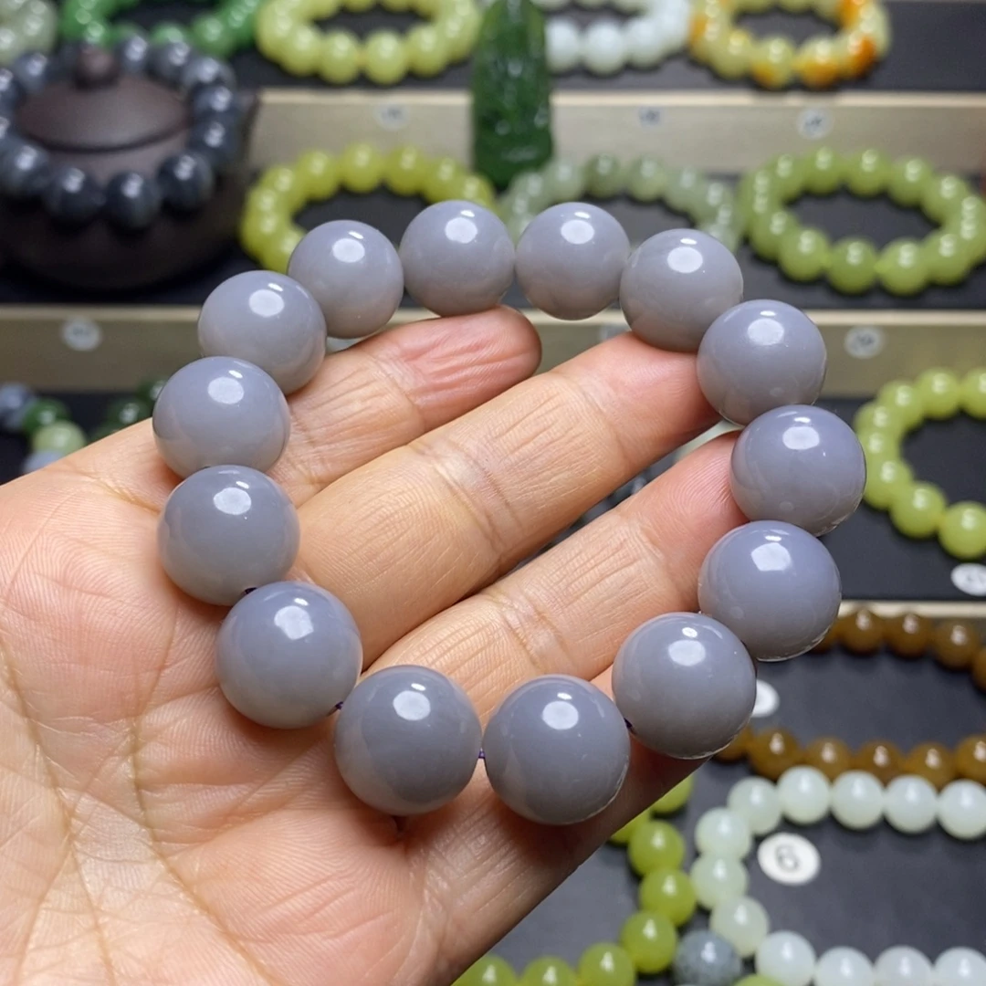 和田玉未镶嵌手串