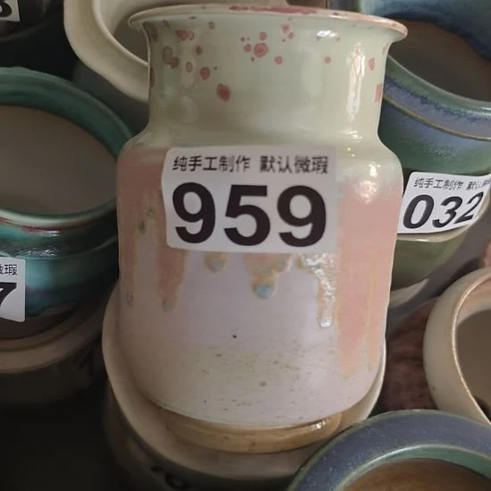 景德镇手工高温陶瓷：内口8高16