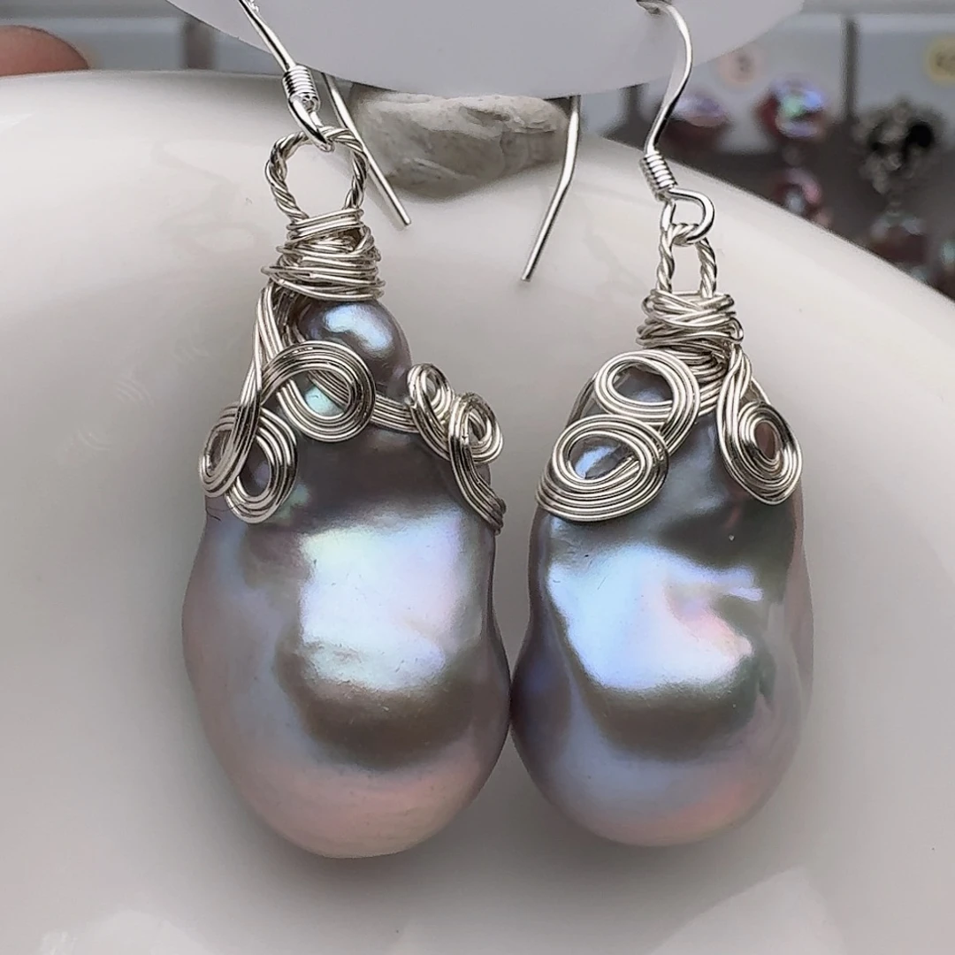 耳饰淡水珍珠未镶嵌