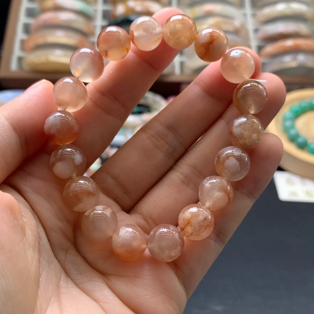 【闪购商品】未镶嵌手链玛瑙/玉髓开****8