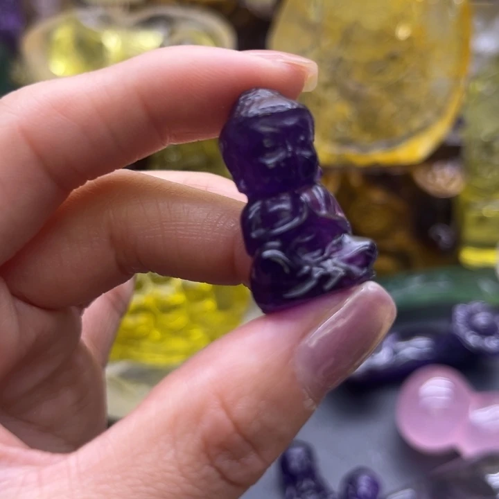 珠宝半成品水晶合金摆件