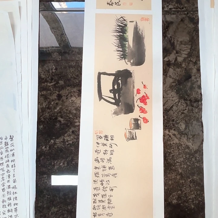 国画蒋春民国画作品