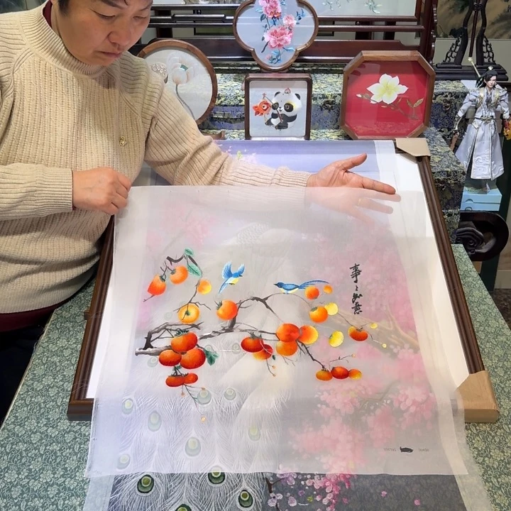 刺绣手工苏绣工艺精品