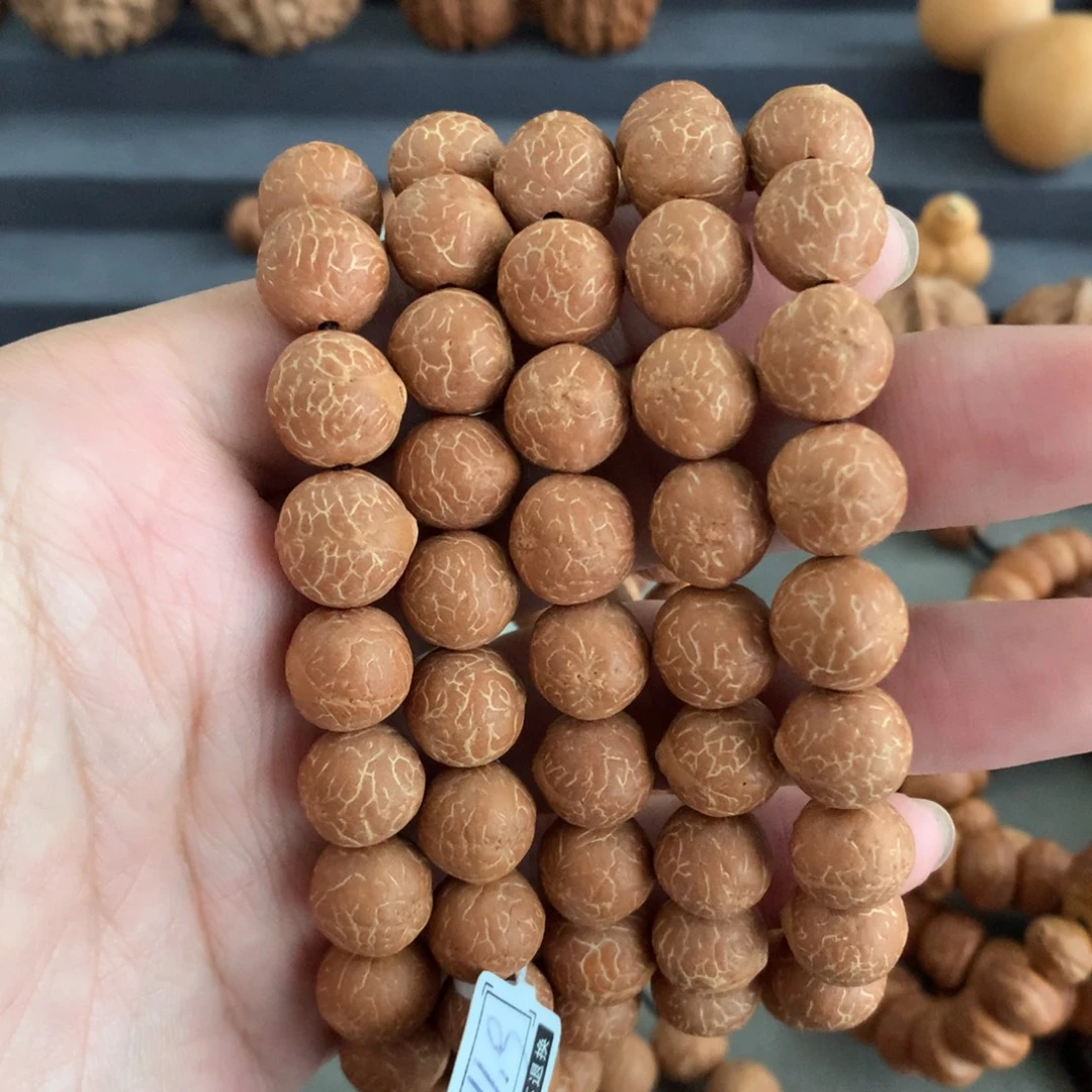 手串凤眼菩提11.5-11.9mm厚皮铁籽108
