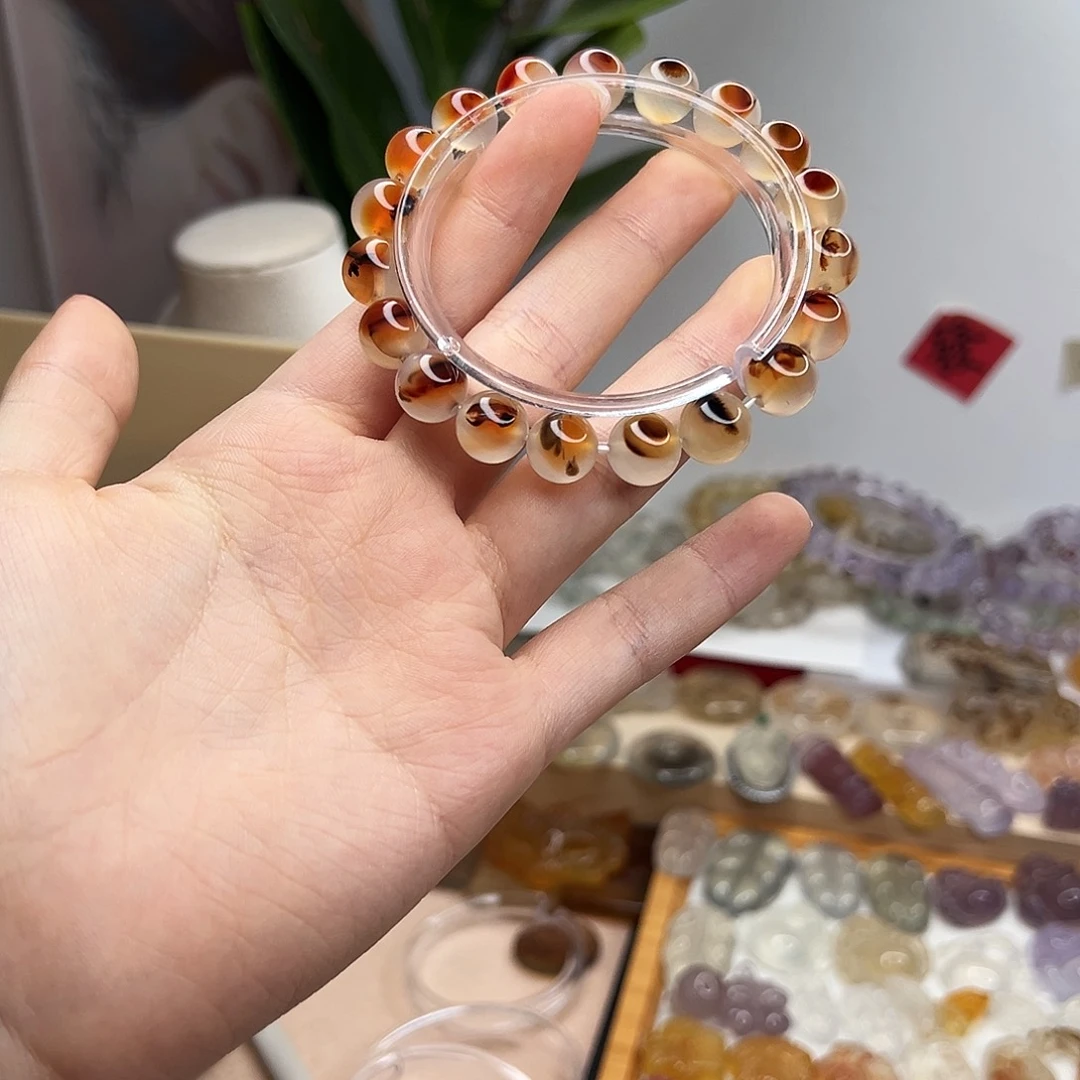 玛瑙/玉髓合金颈饰