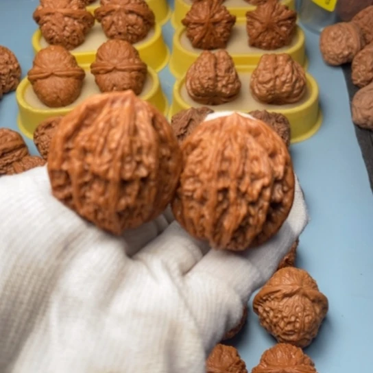 吊坠文玩核桃虎头全品 35