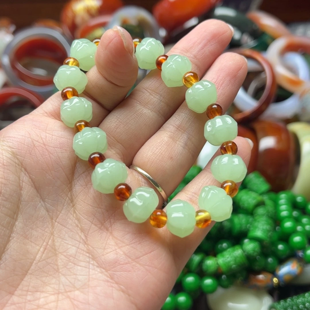 石英质玉手链未镶嵌