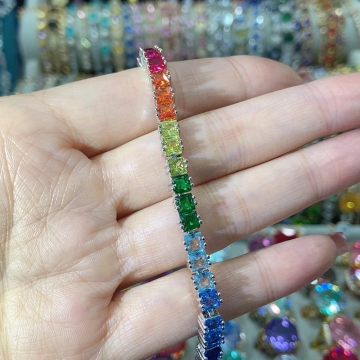 99锆石（处理）手链