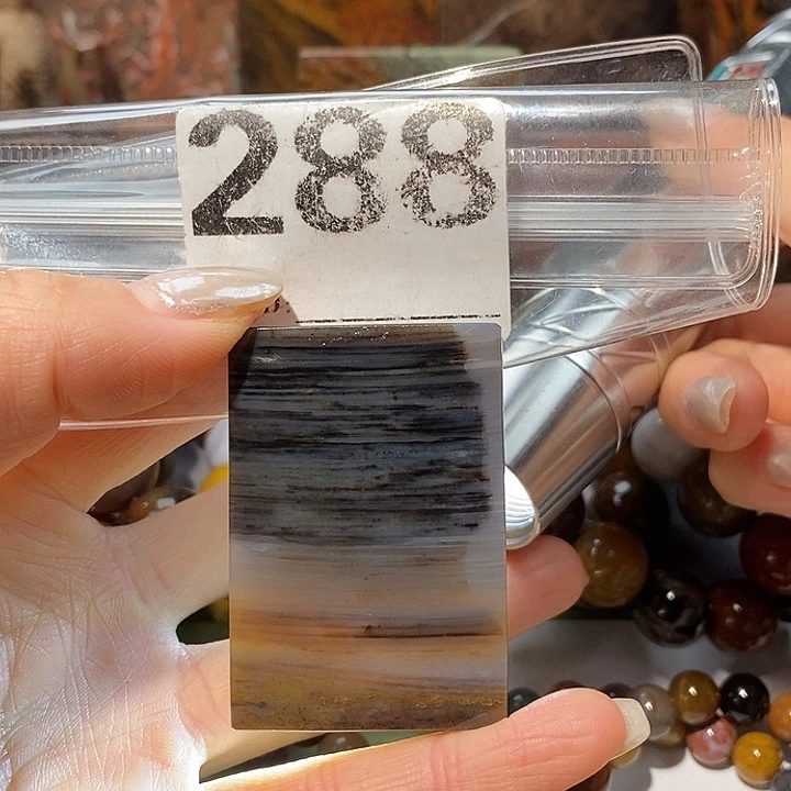 硅化玉未镶嵌天然北票树化玉吊坠