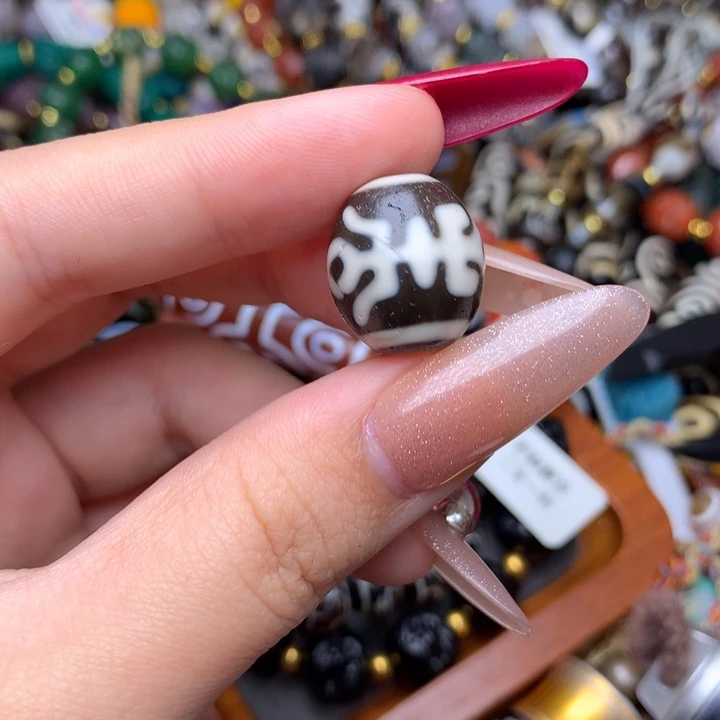 玛瑙/玉髓未镶嵌发一条