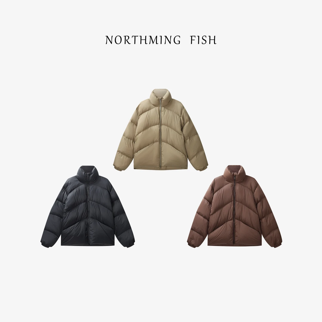 NorthMing fish 「简爱」 90白鹅绒 随性冬季温暖有型实穿鹅绒服