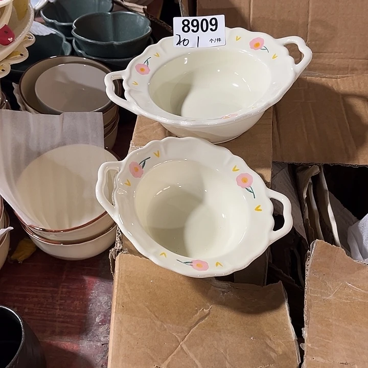 瓷微瑕外贸餐具8909
