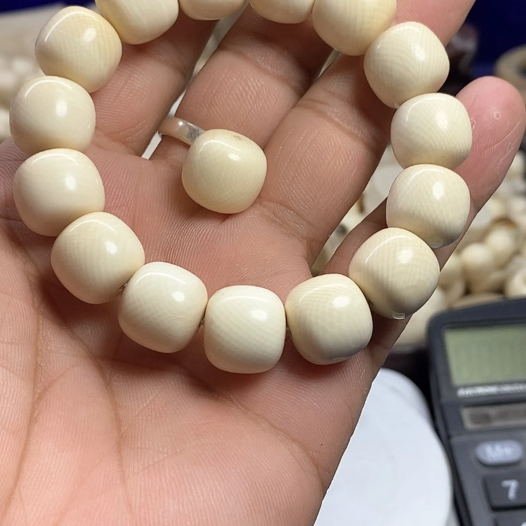 贝壳手串/手链难**涂猛犸牙