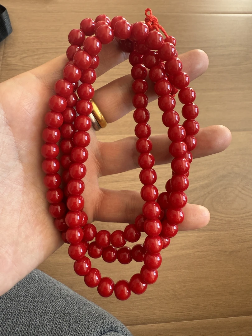 怀业琉璃念珠来自青朴