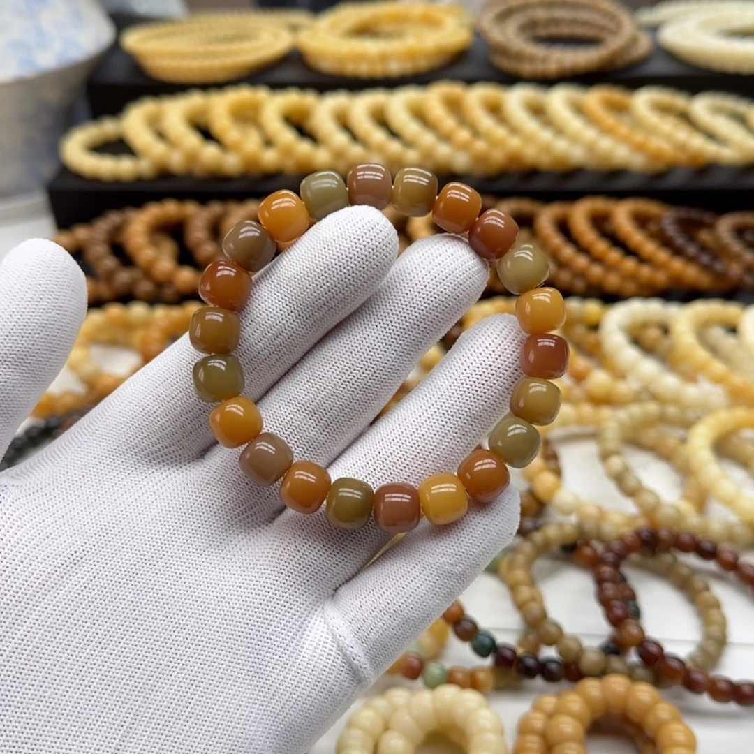 手串菩提根/象牙果10*11鬼工5年