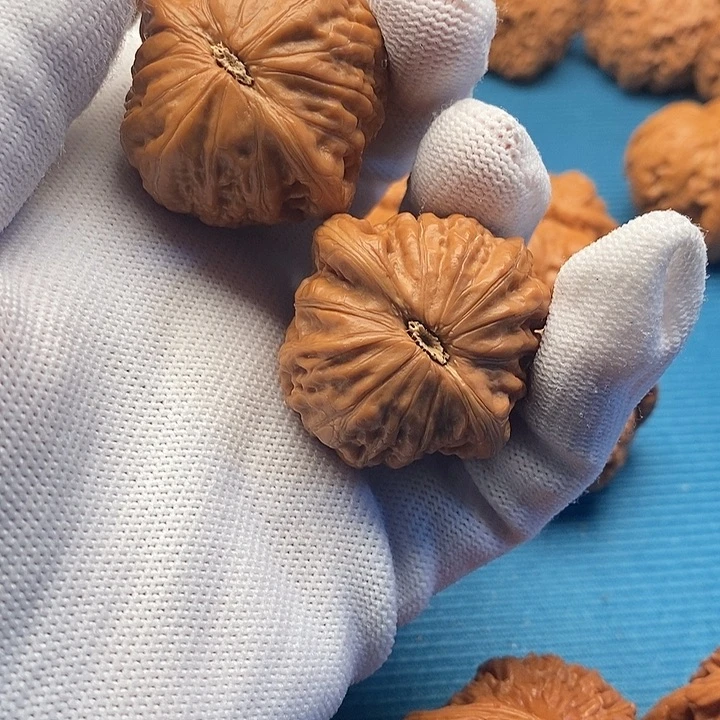 手把件文玩核桃铁锤37尺