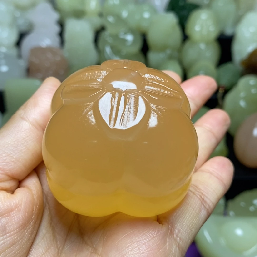 玉天然桌面小摆件