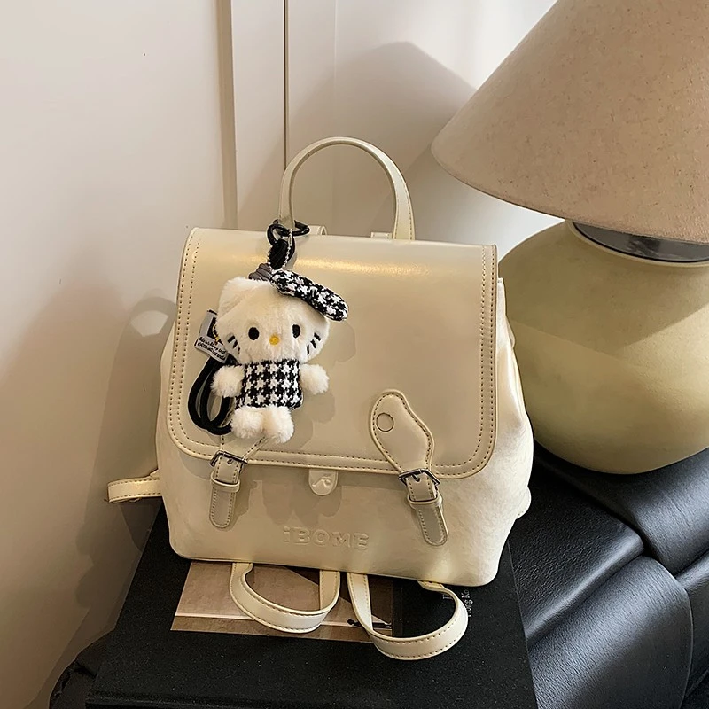 高级感女士双肩背包女2025春夏斜挎包女ins小众复古单肩手提包女