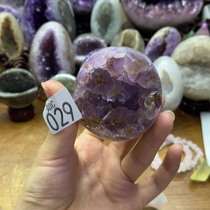 【闪购商品】未镶嵌大型摆件（非配饰）紫晶
