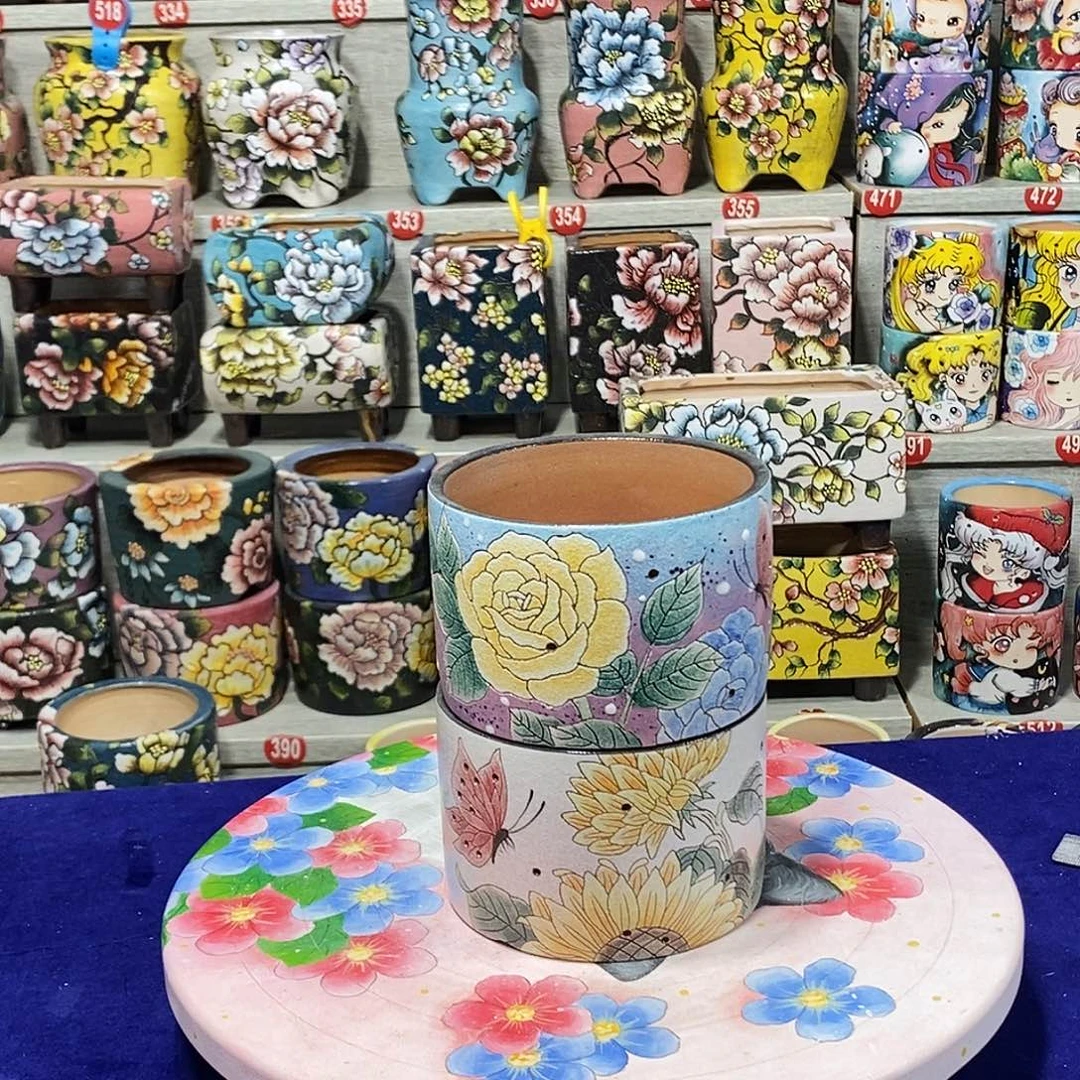 景德镇精品东老师美盆