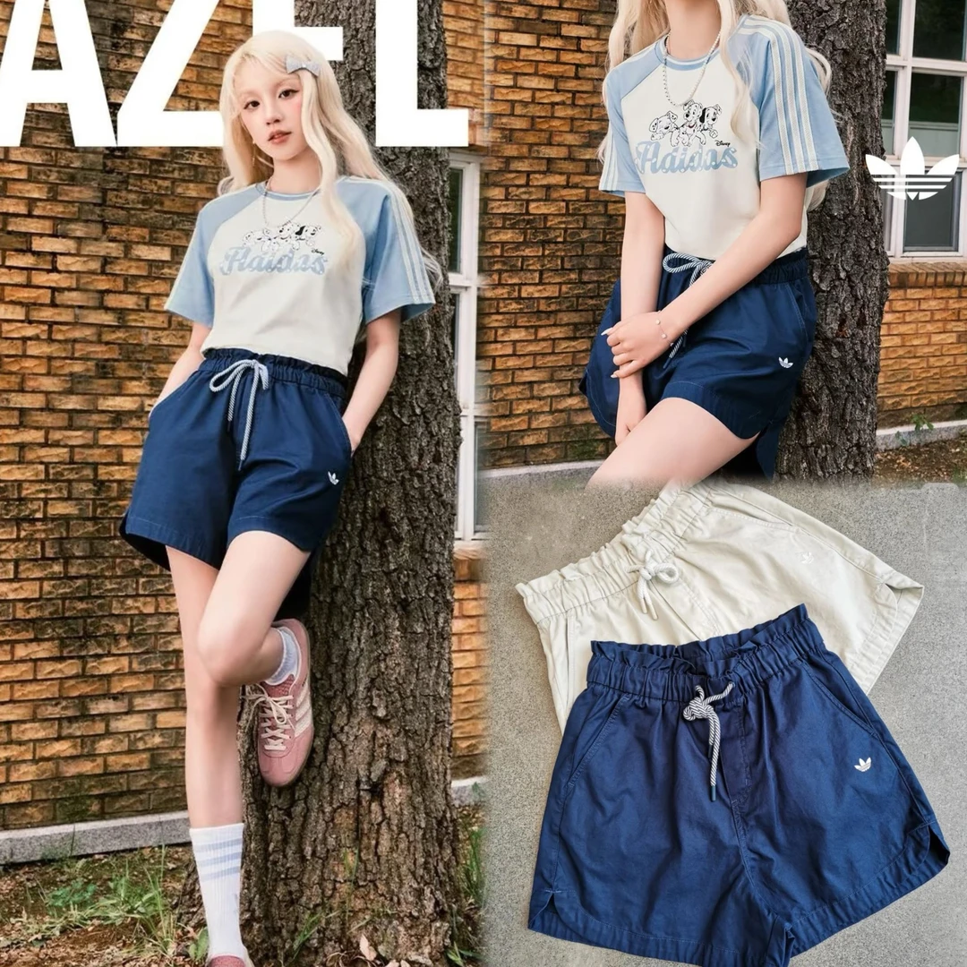 adidas Originals三叶草女装W SHORT梭织短裤KG8498