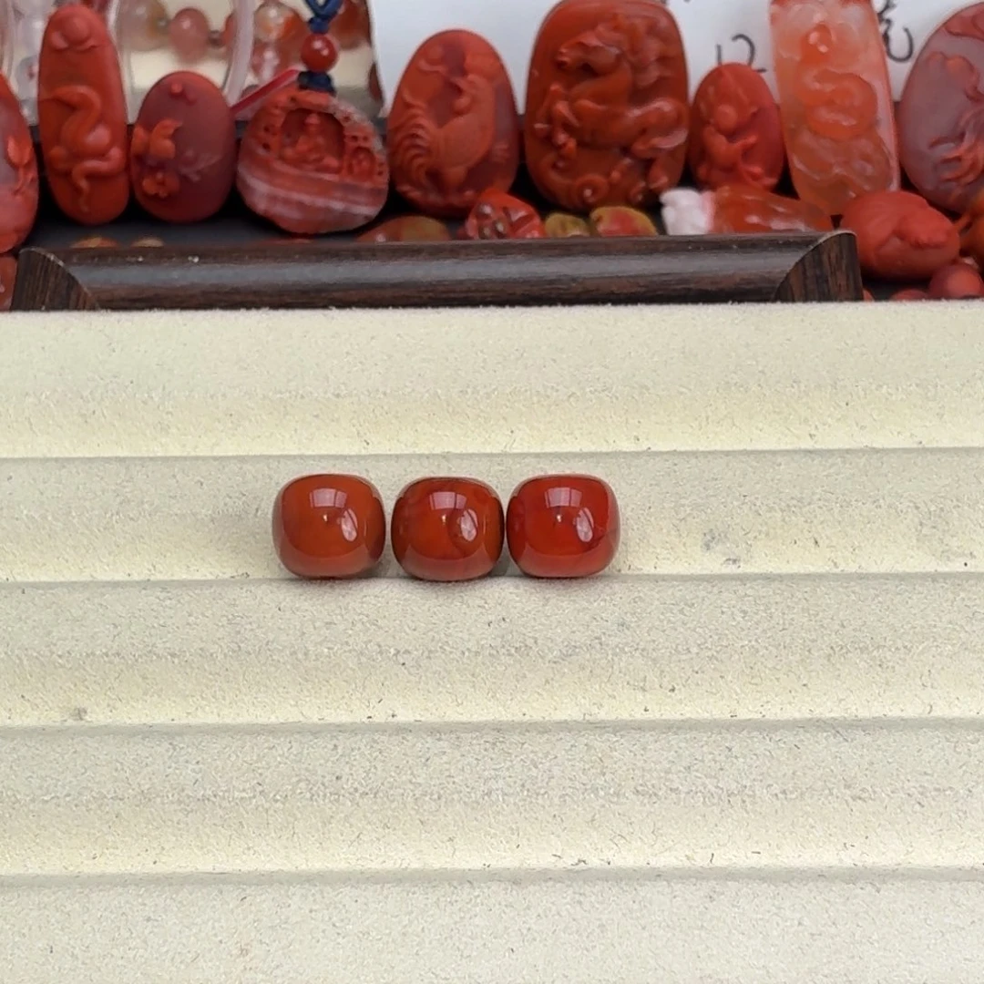 2***0南红玛瑙未镶嵌颈饰26