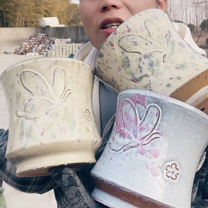 红陶正品高15口15颜色不挑