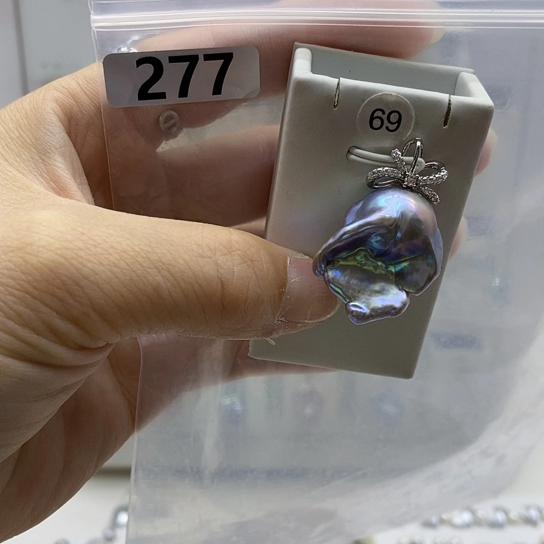 合金耳饰淡水珍珠
