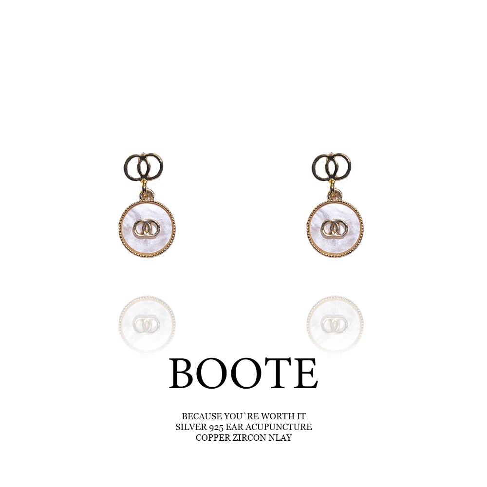铜合金耳饰 Boote HE2991【福利】轻奢设计感耳饰