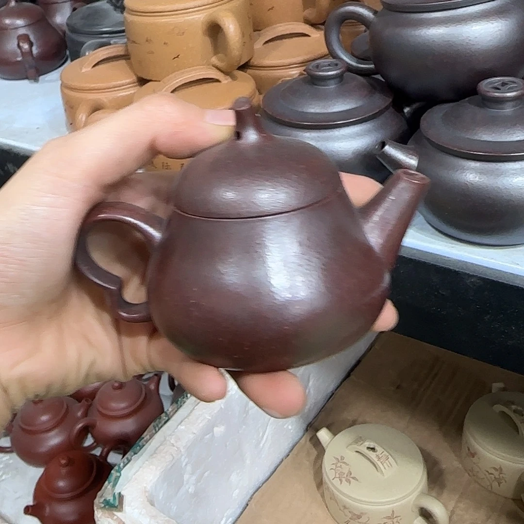 紫砂茶壶民间手艺人全手工制作