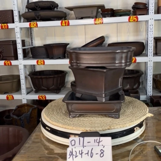 花盆紫砂宜兴紫砂花盆产地直销