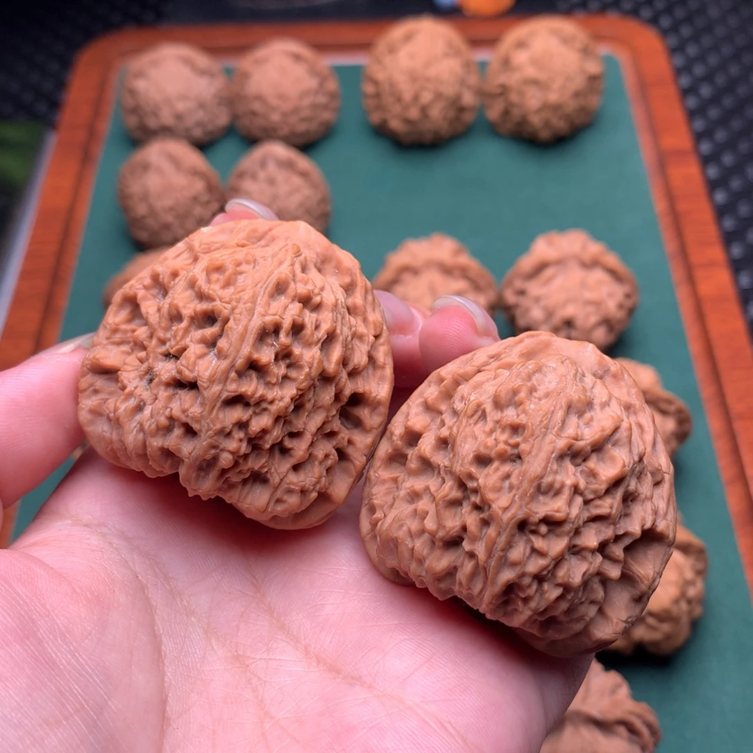 把件文玩核桃三角疆