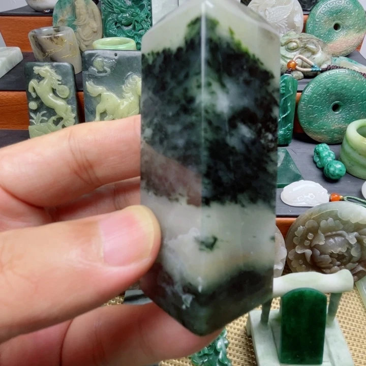 未镶嵌独山玉珠宝半成品