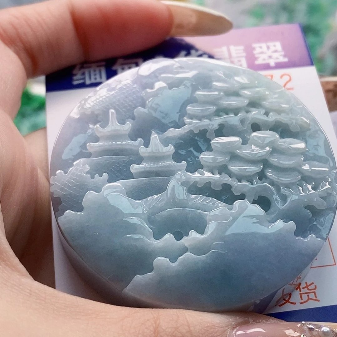 吊坠(不含链)未镶嵌翡翠