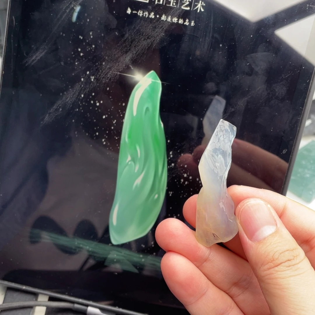 定制翡翠未镶嵌包工