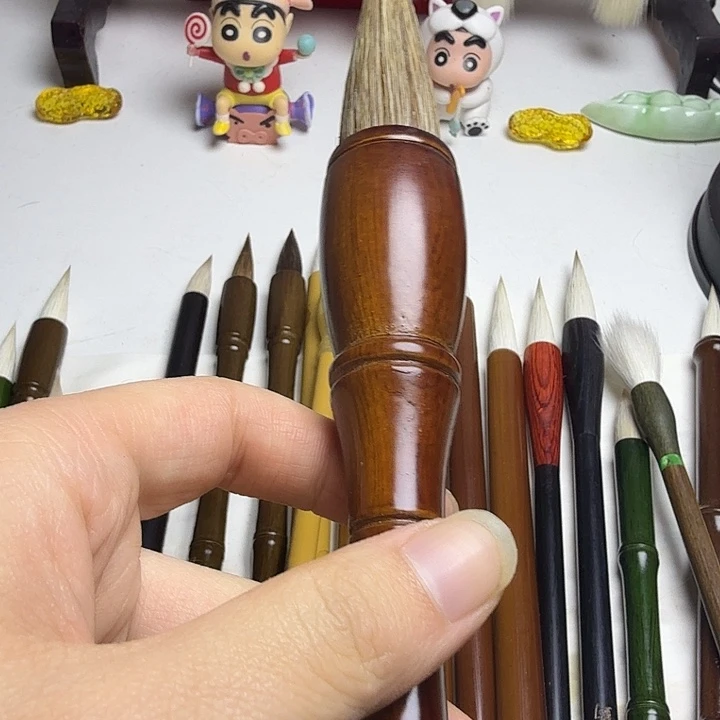 毛笔书法作品斗笔